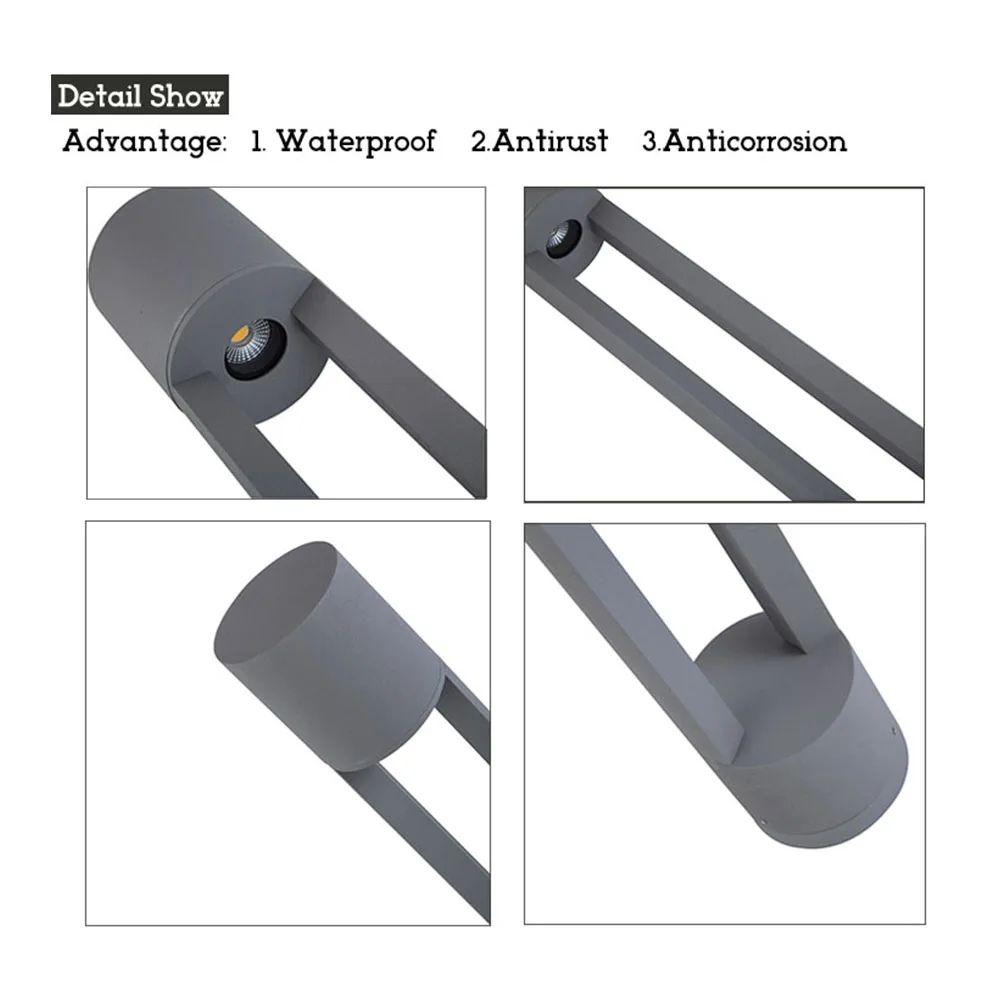 Уличный Водонепроницаемый IP65 светодиодный садовый светильник ландшафтный