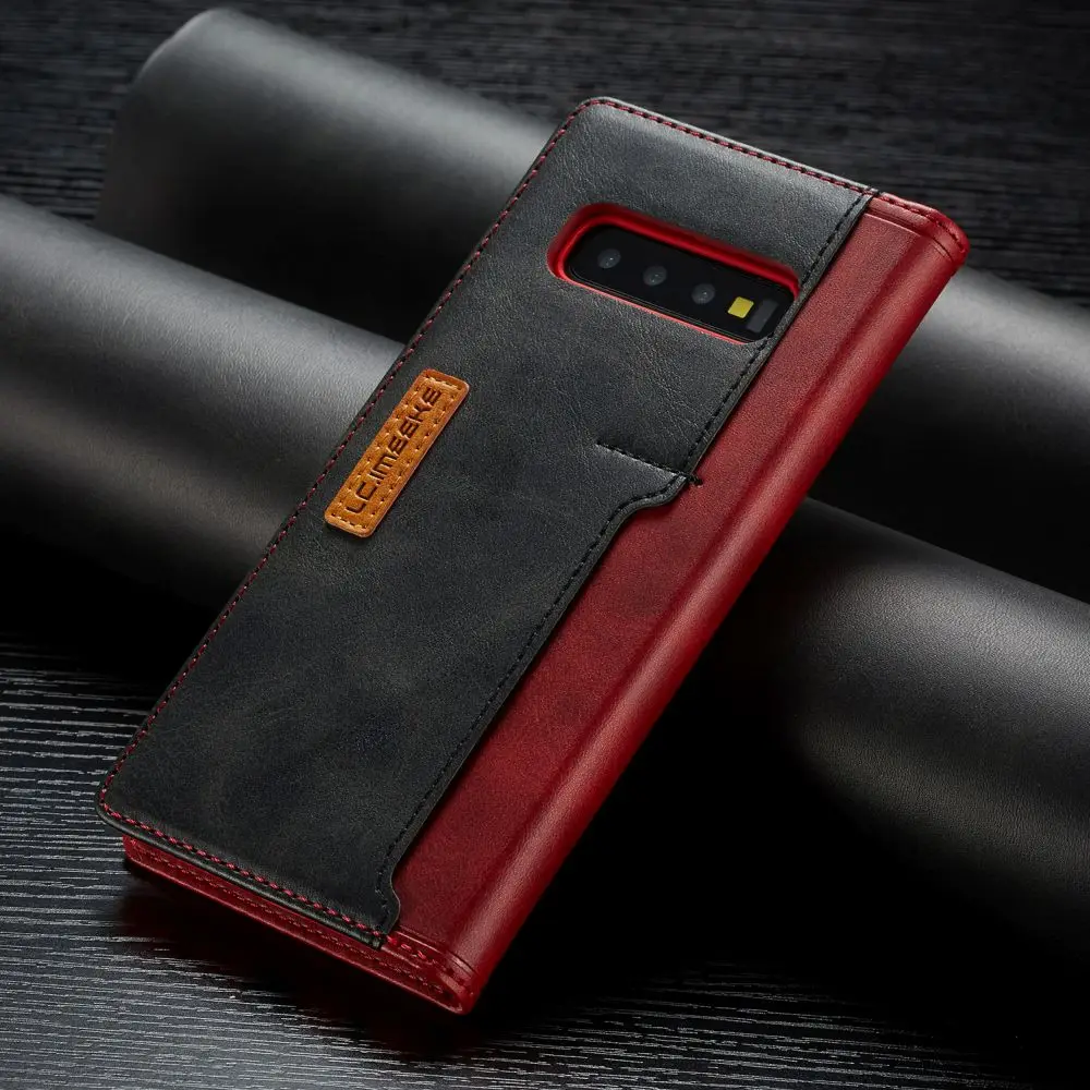 L-FADNUT, роскошный винтажный флип-чехол-кошелек для samsung Galaxy S10, S8, S9 Plus, Note 9, элегантный противоударный кожаный чехол