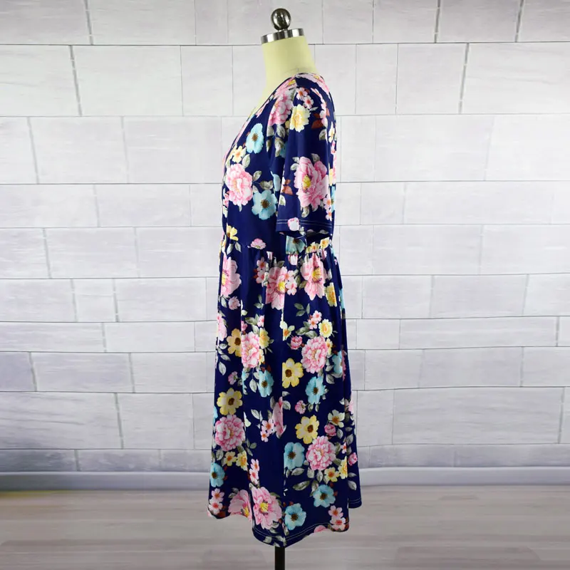 MVUPP платья для мамы и дочки Семейные комплекты плиссированный вечерний наряд с