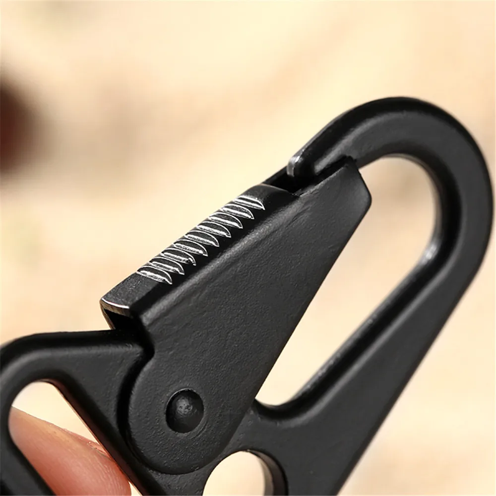 2 шт. Molle HK Sling Clips Quick Release пружинный карабин с защелкой ремешок брелок пряжка веревка винтовка пистолет крепления наружные инструменты