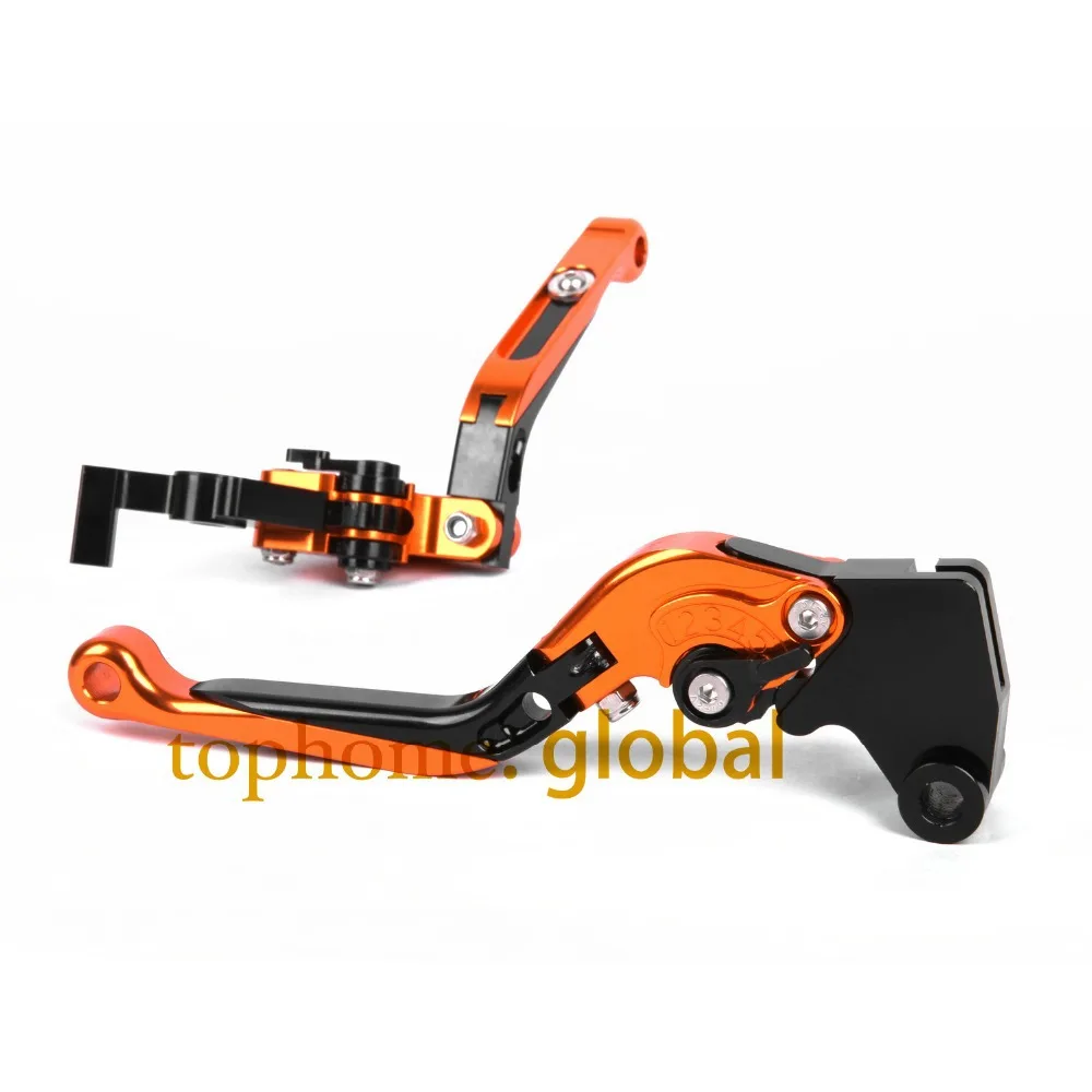 Горячие CNC складные и удлиняющие рычаги сцепления для Moto guzzi 1200 Sport 2007 2013 оранжевые