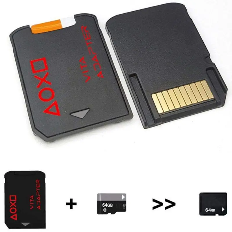 SD2Vita версия 3 0 карта для игры PSVita Для Micro SD карты адаптер PS Vita 1000 2000|Жёсткие диски и