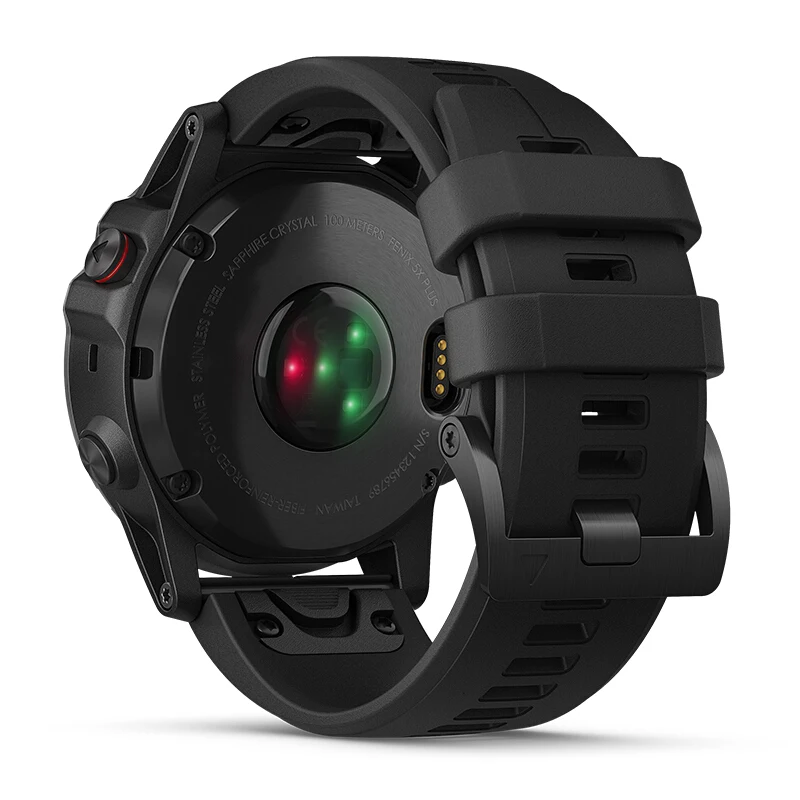 GARMIN Fenix 5x plus Multisport GPS Pulse Ox пульсометр музыка и Pay черное оборудование/черный