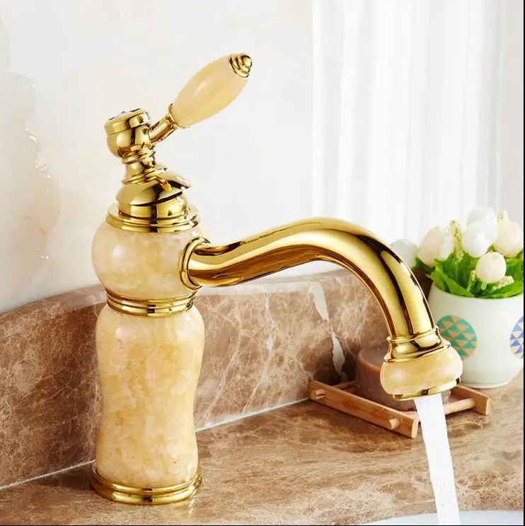 Бесплатная доставка роскошный нефритовый смеситель латунный сенсорный для воды