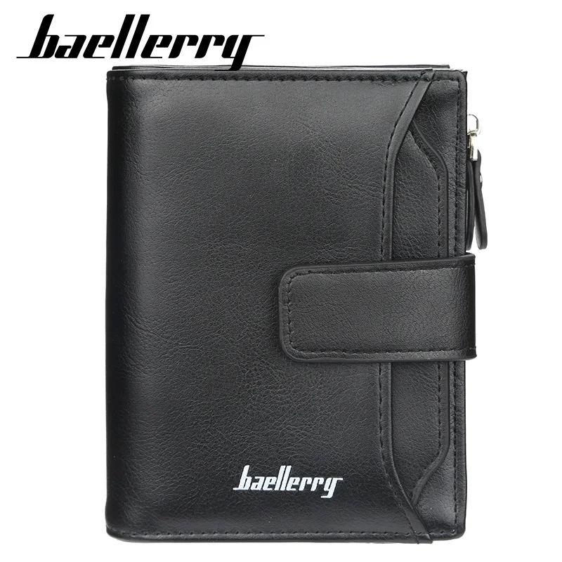 Baellerry Винтаж из искусственной кожи Для мужчин бумажник для визиток Держатель