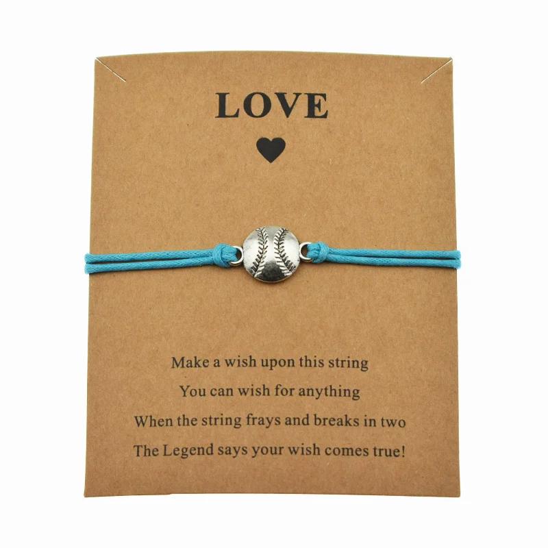 Новые панк спортивные металлические шары в форме карты любви бейсбольные