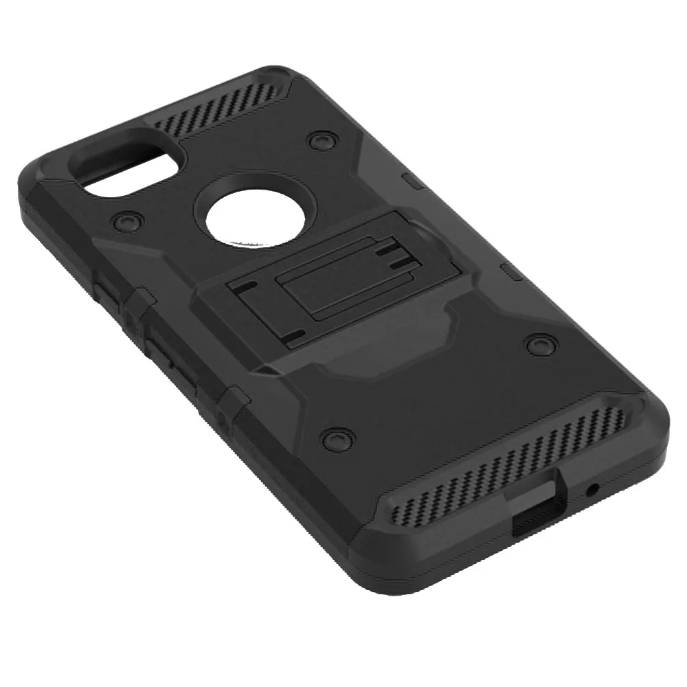 Прочный чехол для Google Pixel 2/Muski с зажимом ремня ударопрочный жесткий чехол-кобура |