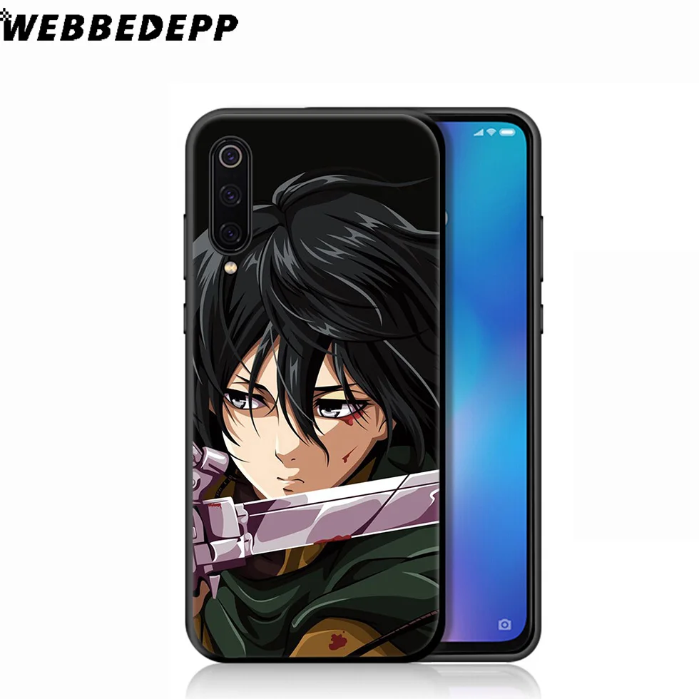 Мягкий чехол WEBBEDEPP Attack on Titan для Xiaomi Mi 9T 9 8 SE 6 A1 A2 A3 Lite MiA1 MiA2 MiA3 F1 MAX 3 Mi8 CC9E CC9 |