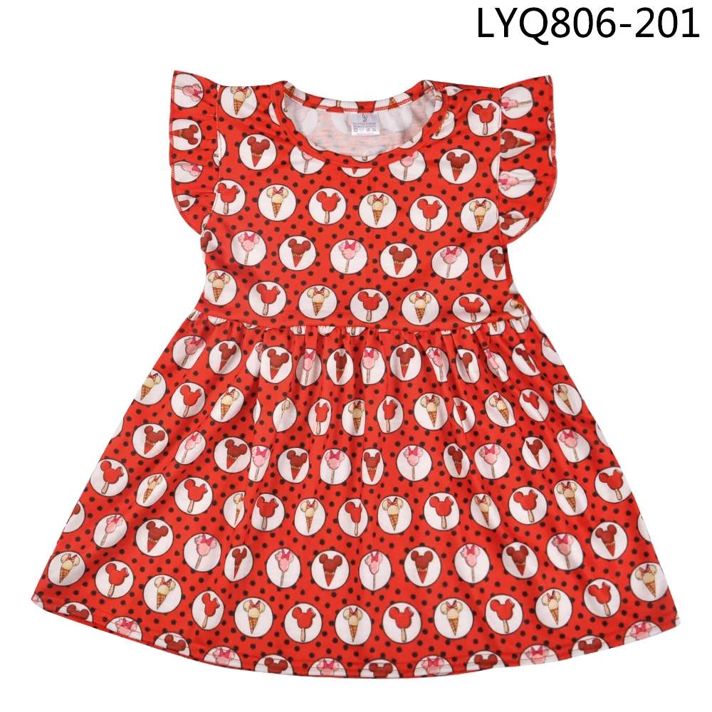 Лидер продаж Оптовая цена Платья на День Благодарения для девочек Популярное