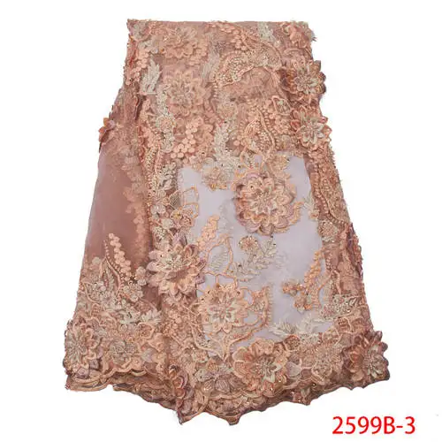 Tissu Mariage африканская зеленая, нигерийская кружевная ткань ручной работы высокое качество кружева, роскошная кружевная ткань для свадебного платья MR2599B - Цвет: as picture3