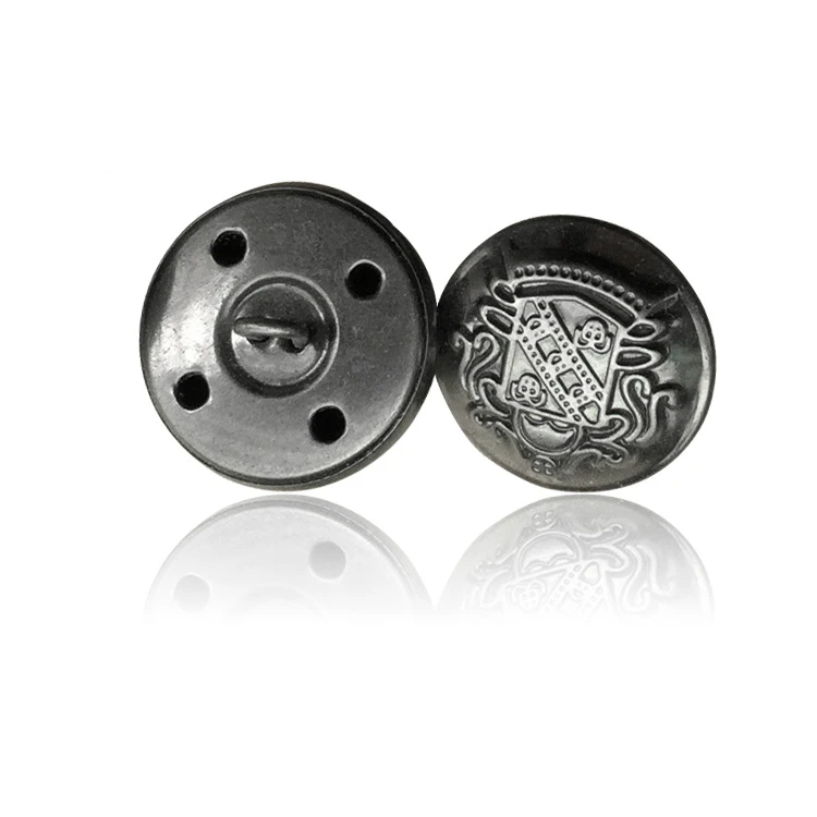 Женское пальто с пуговицами Высококачественная медная проволока угловая Пряжка