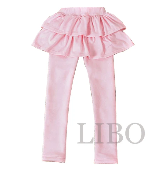 Весние осение брюки для девушки 1 шт. Поножи Детская юбка девочек Юбка-брюки Юбка