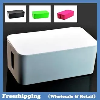 

Hot Cablebox Cable wire storage box four colors 24*13*10CM free shipping