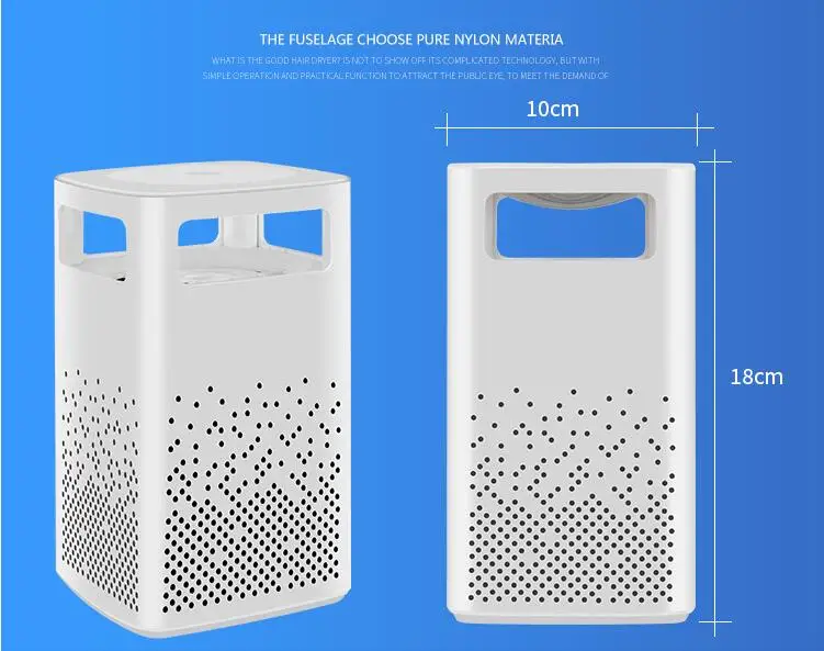 Бытовой тихий USB фотокаталитический убийца от комаров лампа-распылитель A036