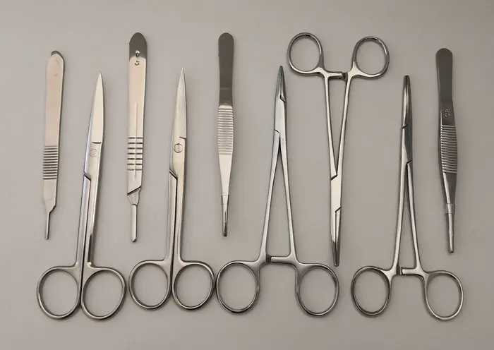 8/12/15/20 шт./компл. 14 см операционный хирургический инструмент debridement костюм операции обучающий комплект для студентов