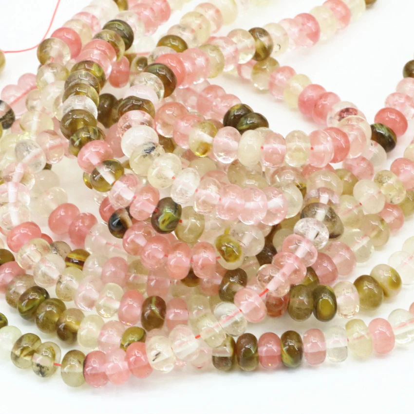 9 видов арбуз разноцветный синтетический турмалин кристаллический камень