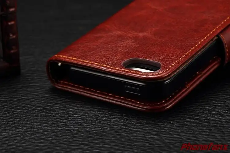 Чехол Thouport для Apple iphone 4 S чехол Ретро кожаный флип бумажник подставка держатель
