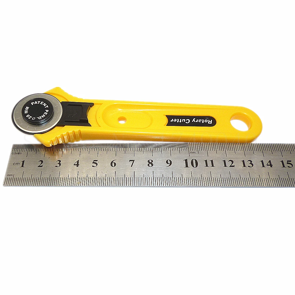 Роторный резак ручные инструменты 28 мм дисковые лопасти стеганые одеяла шитье