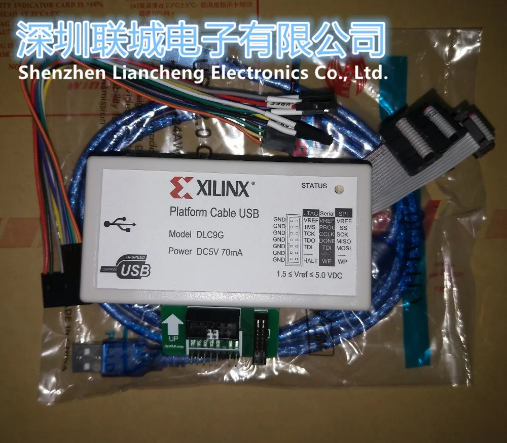 2021 + для платформы Xilinx USB кабель загрузки Virtex FPGA/CPLD JTAG SPI встроенный отладчик