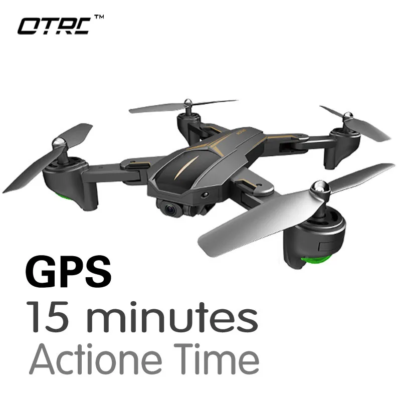 Дрон Радиоуправляемый OTPRO GPS с HD камерой 2 МП/5 Мп 1080p | Игрушки и хобби
