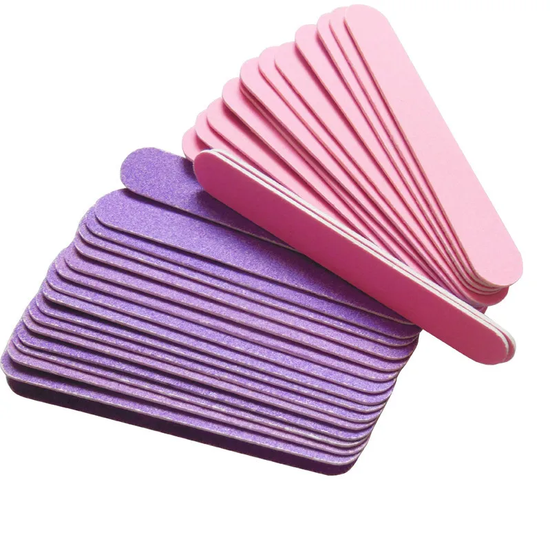 100 шт. мини пилки для ногтей деревянные деревянная доска нарезки 180/180 Маникюр и