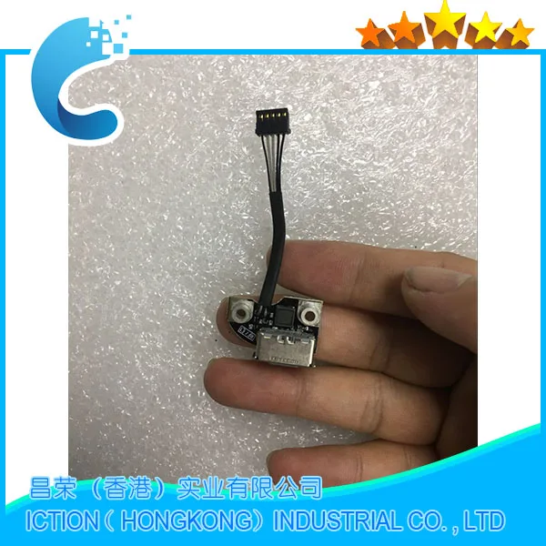 Оригинал Б/у A + 820-2565-A для MacBook Pro 13 &quot15&quot A1278 A1286 DC-IN DC плата питания Jack | Компьютеры