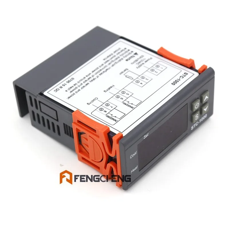Заварник Температура контроллер, STC-1000 110 V/AC,-50~ 99 градусов w/NTC Сенсор, сделай сам, Температура контроллер компонент
