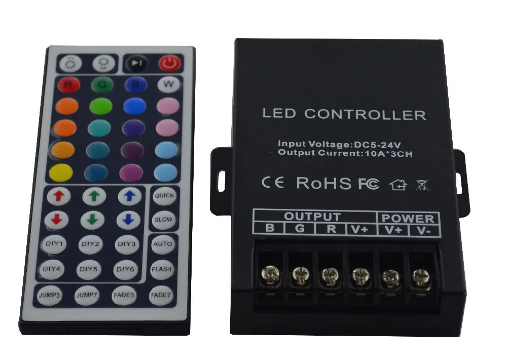 2015 Ограниченная серия диммер для Led 5v12v24v 30a 44key ИК пульт дистанционного управления