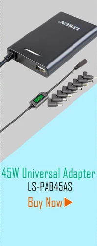 LVSUN 3 PIN DC наконечники для универсальных адаптеров для ноутбуков