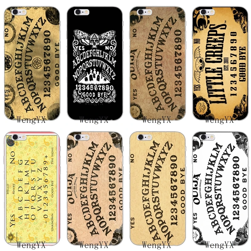 Дизайнерский Мягкий силиконовый чехол Ouija для Samsung Galaxy S3 S4 S5 S6 S7 edge S8 S9 Plus mini Note 3 4 5