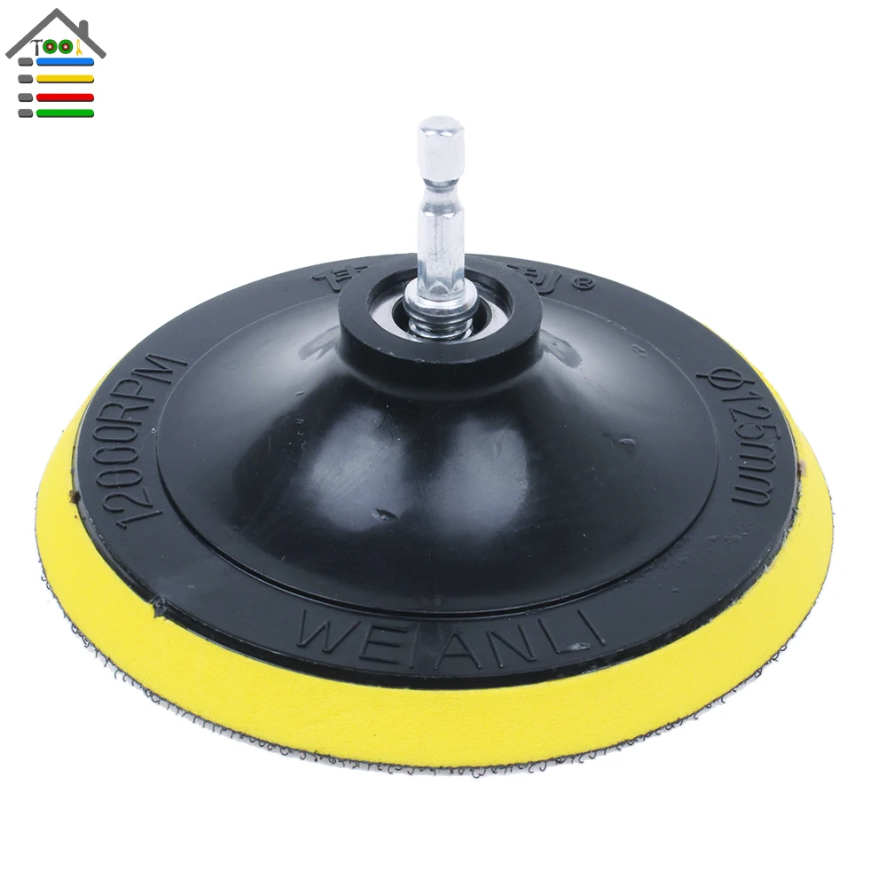 Набор шлифовальных дисков 5 дюймов шлифовальная Подложка для полировки