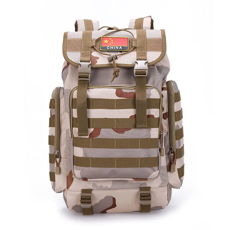 Three Sand 40L мужской женский тактический военный рюкзак походный рюкзак Molle сумка для путешествий на открытом воздухе спортивные рюкзаки школьный водонепроницаемый XA375WA - Цвет: Three Sand