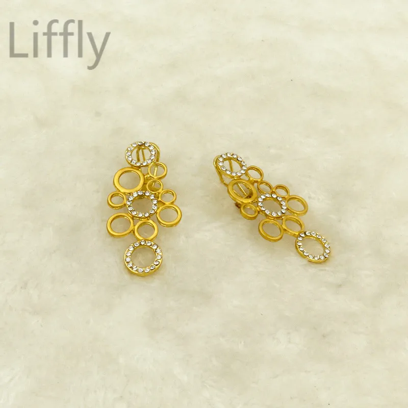 Полный Кристалл большое ожерелье серьги наборы пончик соединение для подвески