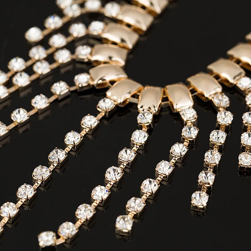 YFJEWE новые женские модные ожерелья с изысканной кисточкой в западном стиле хит