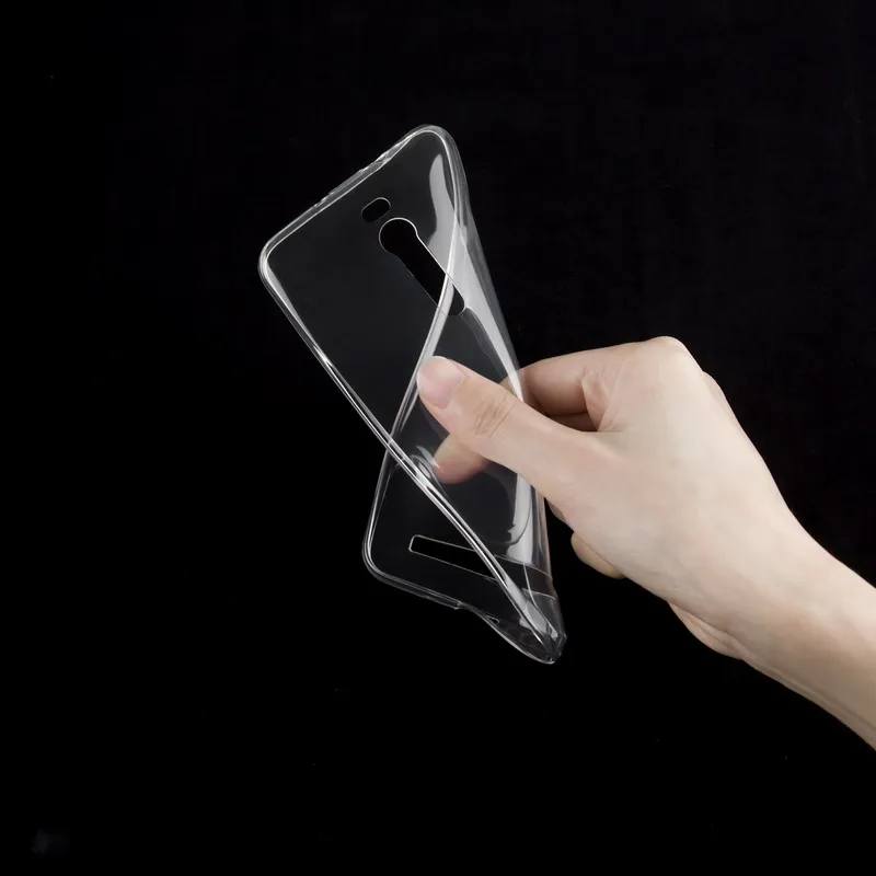 Clear or Black Мягкий чехол для Asus Zenfone 2 ZE551ML ZE550ML для Asus Zenfone 2 ZE551ML чехол Land Moon с рисунком ZE550ML Z00AD/Zenfone 2 - Цвет: Clear or Black