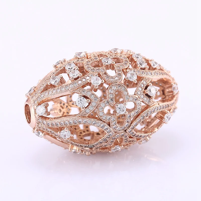 Высококачественные бусины подвески с австрийским кубическим цирконием класса