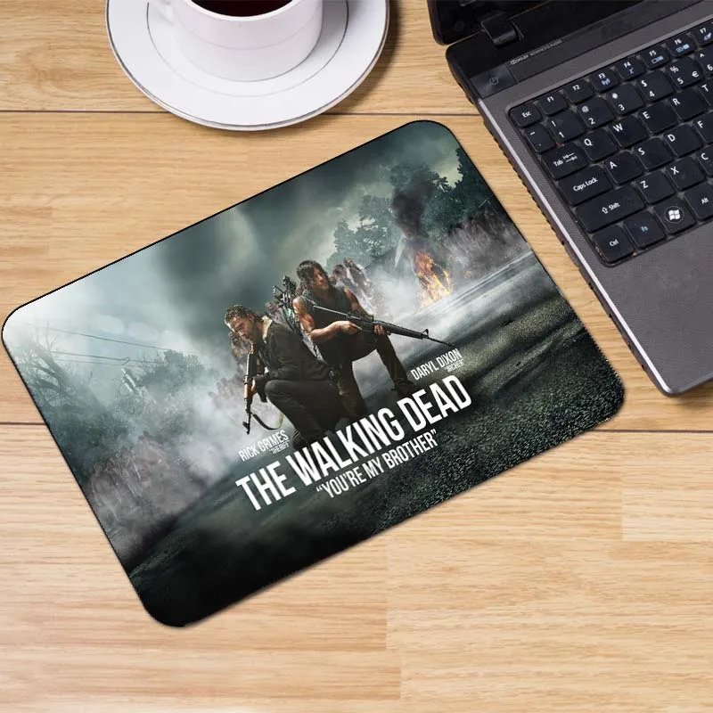 Игровой коврик для мыши Yuzuoan Walking Dead Crazy Zombie прямоугольный игровой | Компьютеры и