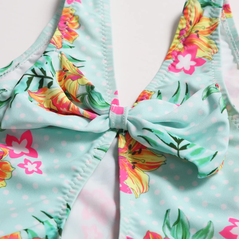 Лидер продаж спортивный купальник для девочек прекрасный летний купальники Одна