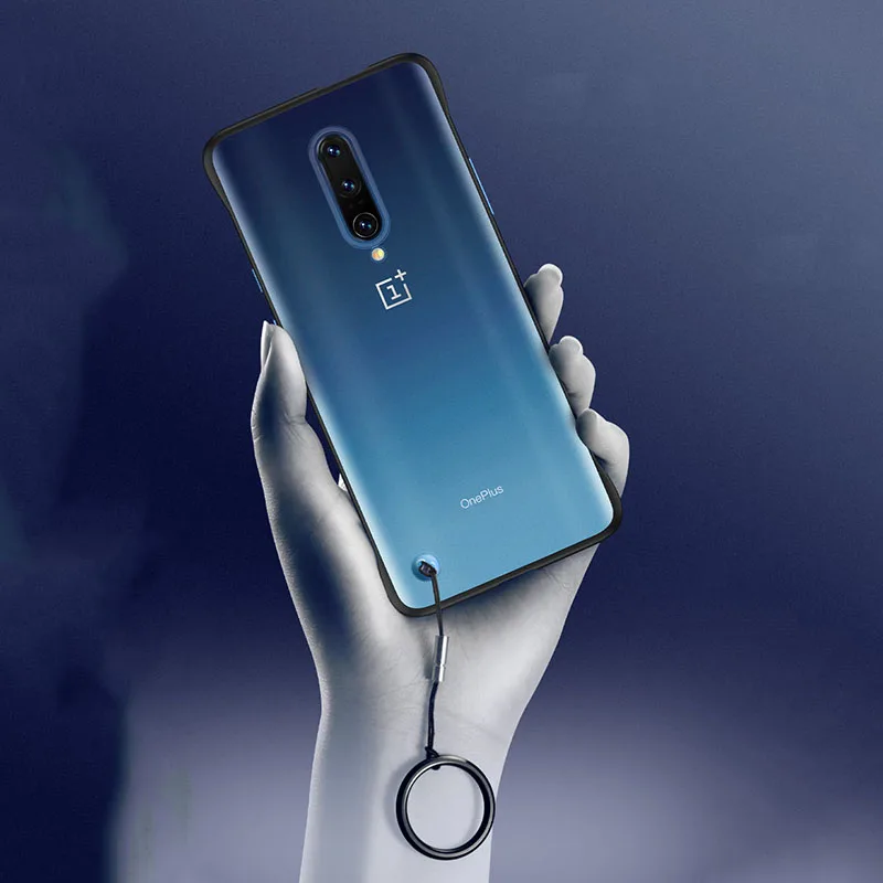 Alxun безрамный чехол для Oneplus 7 Pro Ультратонкий матовый ПК ударопрочный One plus 7Pro |