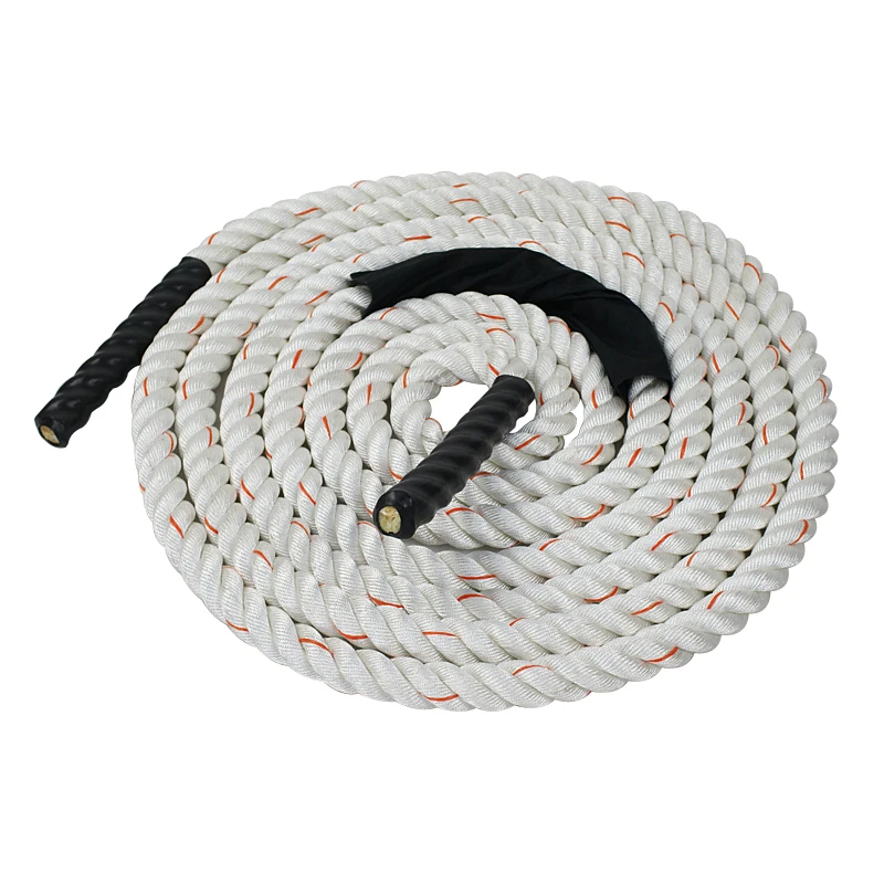 good price white 1.5*40ft Poly Dacron Battle Rope Workout Training Undulation US | Спорт и развлечения