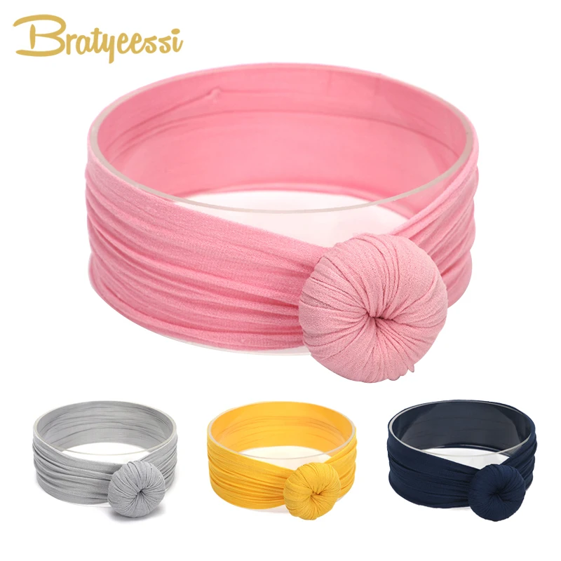 New Baby Headband for Girls Nylon Soft Elastic Girl Headbands Bebes Acessorios Newborn Photograph Props Infant Head Band | Детская