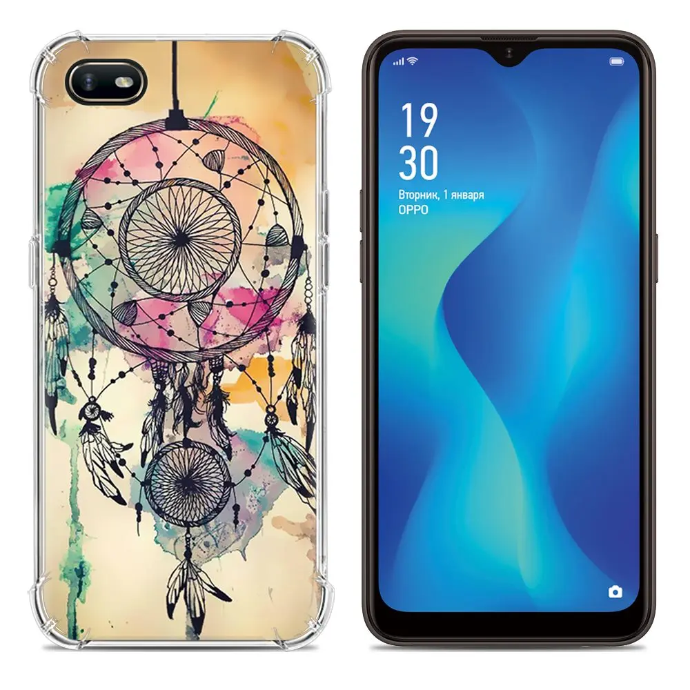 21 Стильный чехол для телефона с рисунком для OPPO A1K, 6,1 дюймов, цветной рисунок, ТПУ, силиконовая задняя крышка, милый мультяшный дизайн, мягкий чехол - Цвет: 21
