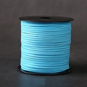 10 Yard Chainho, 10 ярдов, ручная плетеная веревка, ожерелье Бархатная веревка для ручного DIY аксессуары для одежды, искусственная кожа оленья веревка - Цвет: 10 Yard