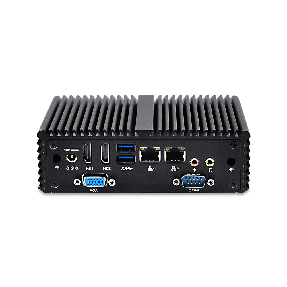Bestellen Kansung Fanless Mini PC Celeron J/N3160 AES-NI Barebone X86 Micro Computerr Linux Ubuntu PC Industrielle Mini Computer