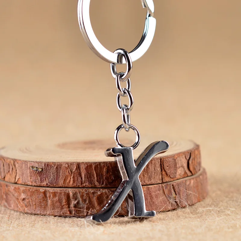 2019 новый минималистский Серебристый Брелок для ключей с украшением в виде