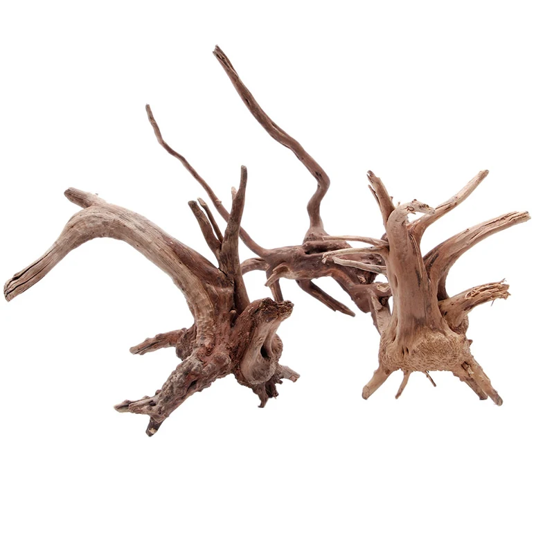 

Natural Tree Trunk Driftwood Aquarium Fish Tank Plant Wood Decoration Ornament
