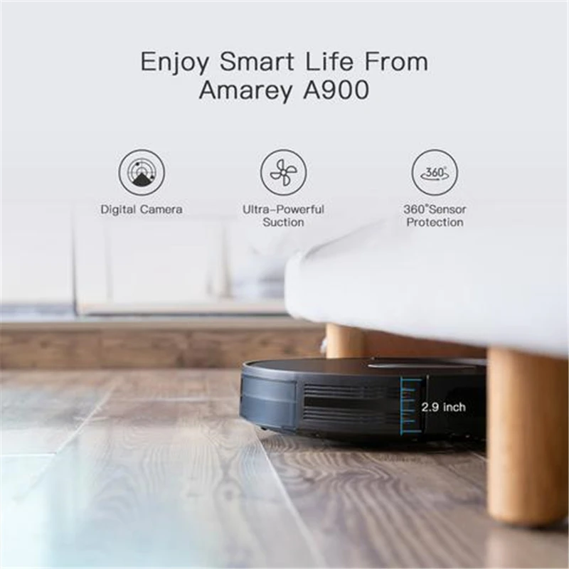 Робот пылесос Amarey 1400pa Super Aspirador для автоматического подметания домашнего