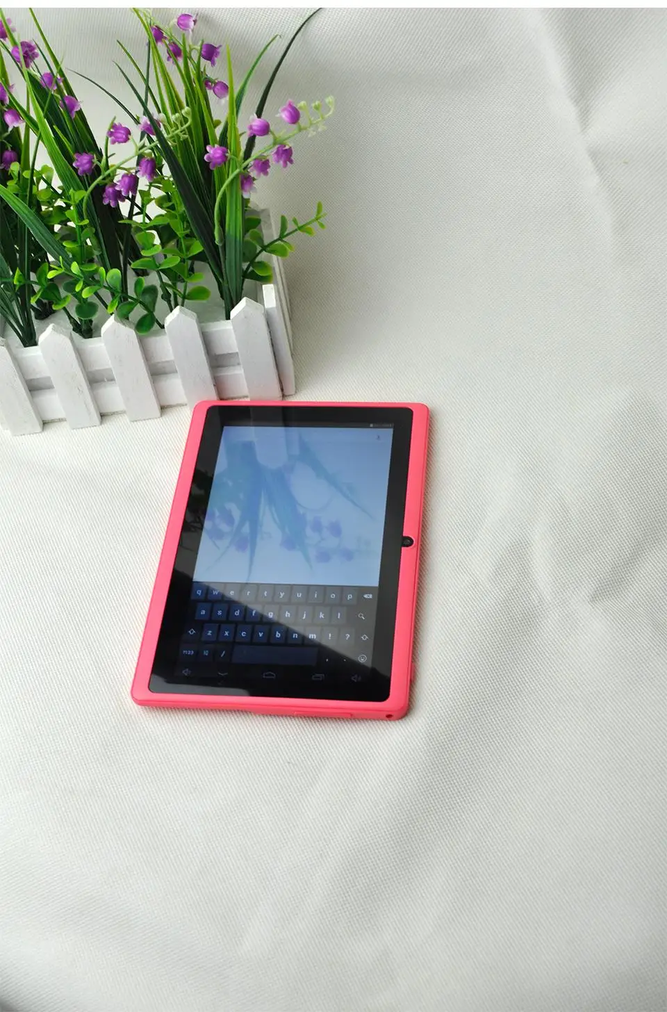 Планшетный ПК для детей " четырехъядерный планшет Android 4.4.2 16 Гб wifi Allwinner A33 wifi Супер Тонкий 1024*600 ARM Cortex A7 3000 мАч