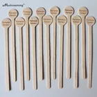 100 шт. Рамадан кареем круглые штрихи для кофе для вечевечерние НКИ для событий искусственные коктейльные палочки для вишни ИД мубара деревянные декорации