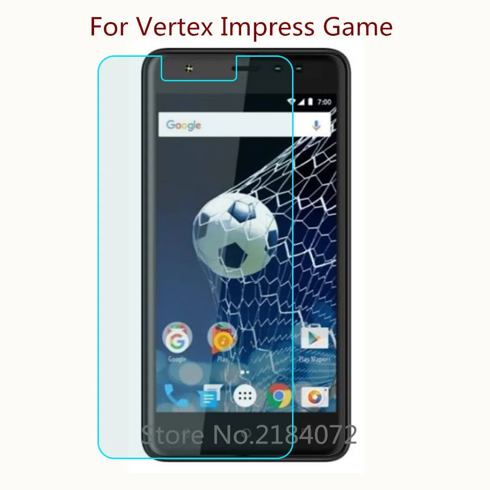 9H 2.5D Защитное стекло для экрана Vertex Impress Game закаленное стекло для смартфона Защитная пленка для экрана